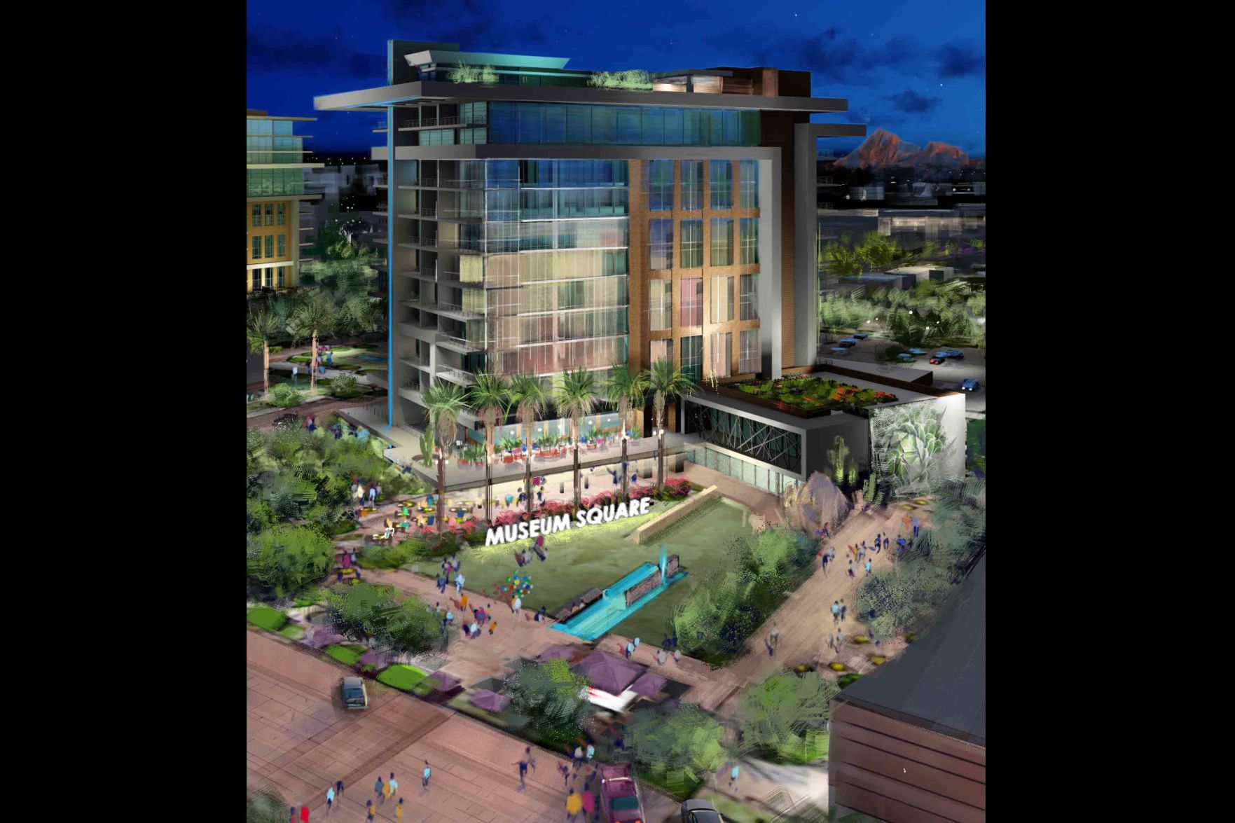 The Museum Square development
